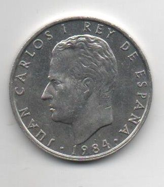 ESPAÑA DEL AÑO 1984 DE 2 PESETAS